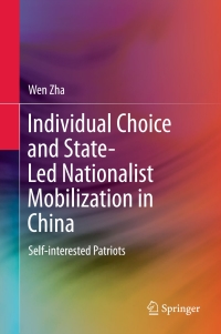 Titelbild: Individual Choice and State-Led Nationalist Mobilization in China 9783662468593