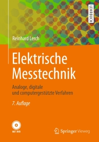 Cover image: Elektrische Messtechnik 7th edition 9783662469408