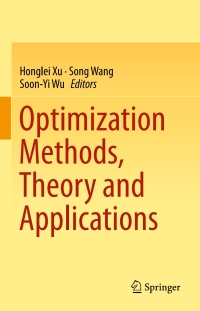 صورة الغلاف: Optimization Methods, Theory and Applications 9783662470435