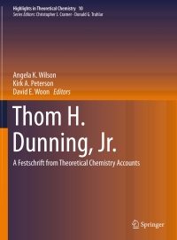 Cover image: Thom H. Dunning, Jr. 9783662470503