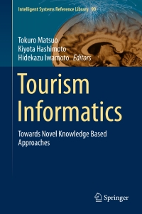 Cover image: Tourism Informatics 9783662472262