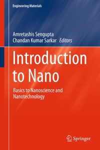 Cover image: Introduction to Nano 9783662473139