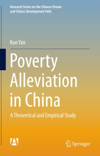 Cover image: Poverty Alleviation in China 9783662473917