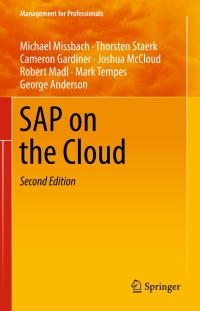 Imagen de portada: SAP on the Cloud 2nd edition 9783662474174