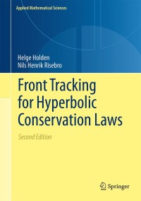 Cover image: Front Tracking for Hyperbolic Conservation Laws 2nd edition 9783662475065