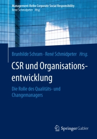 Cover image: CSR und Organisationsentwicklung 9783662476994