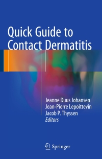 Cover image: Quick Guide to Contact Dermatitis 9783662477137