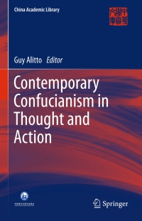 Cover image: Contemporary Confucianism in Thought and Action 9783662477496