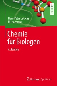 Imagen de portada: Chemie für Biologen 4th edition 9783662477830