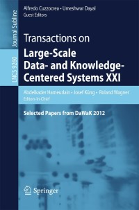 Imagen de portada: Transactions on Large-Scale Data- and Knowledge-Centered Systems XXI 9783662478035