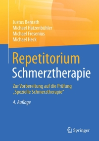 Titelbild: Repetitorium Schmerztherapie 4th edition 9783662478646