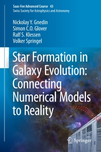 Cover image: Star Formation in Galaxy Evolution: Connecting Numerical Models to Reality 9783662478899