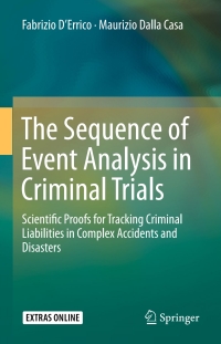 Immagine di copertina: The Sequence of Event Analysis in Criminal Trials 9783662478974