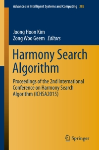 Cover image: Harmony Search Algorithm 9783662479254