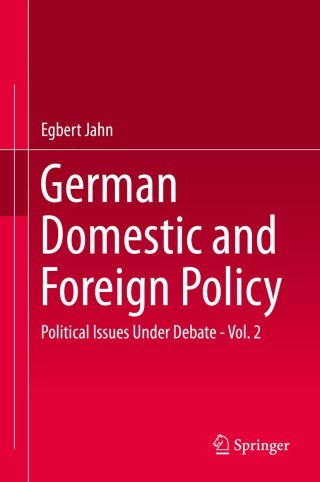 Cover image: German Domestic and Foreign Policy 9783662479285