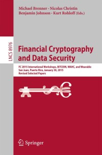 Cover image: Financial Cryptography and Data Security 9783662480502
