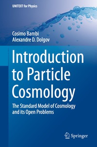 Cover image: Introduction to Particle Cosmology 9783662480779