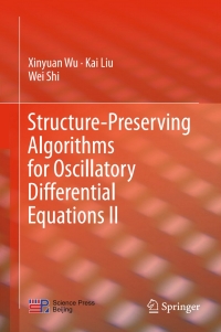 Imagen de portada: Structure-Preserving Algorithms for Oscillatory Differential Equations II 2nd edition 9783662481554