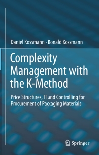 Cover image: Complexity Management with the K-Method 9783662482438