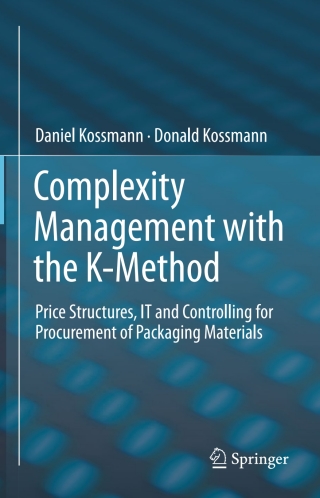 Imagen de portada: Complexity Management with the K-Method 9783662482438