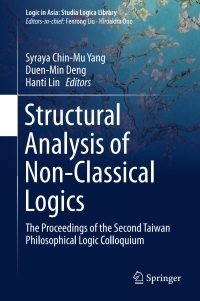 Cover image: Structural Analysis of Non-Classical Logics 9783662483565