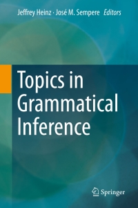 Imagen de portada: Topics in Grammatical Inference 9783662483930