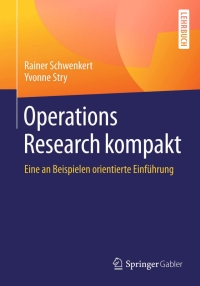 Cover image: Operations Research kompakt 9783662483961