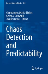 Cover image: Chaos Detection and Predictability 9783662484081