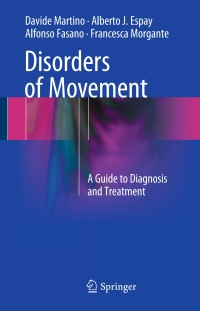 Imagen de portada: Disorders of Movement 9783662484661