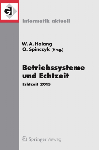 Imagen de portada: Betriebssysteme und Echtzeit 9783662486108