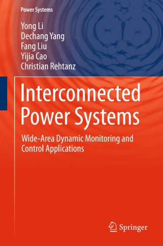 Cover image: Interconnected Power Systems 9783662486252