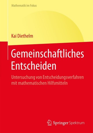 Cover image: Gemeinschaftliches Entscheiden 9783662487792