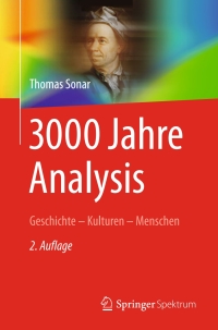 Imagen de portada: 3000 Jahre Analysis 2nd edition 9783662489178