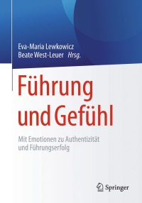 Cover image: Führung und Gefühl 9783662489192