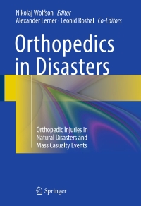Cover image: Orthopedics in Disasters 9783662489482
