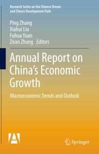 Imagen de portada: Annual Report on China’s Economic Growth 9783662490488