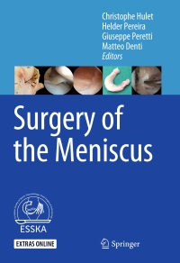Titelbild: Surgery of the Meniscus 9783662491867