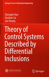 Cover image: Theory of Control Systems Described by Differential Inclusions 9783662492437