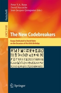 Cover image: The New Codebreakers 9783662493007