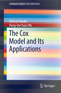 表紙画像: The Cox Model and Its Applications 9783662493311