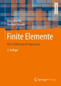 Cover image: Finite Elemente 5th edition 9783662493519