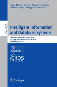 Titelbild: Intelligent Information and Database Systems 9783662493892