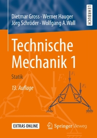 Cover image: Technische Mechanik 1 13th edition 9783662494714