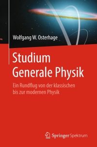 صورة الغلاف: Studium Generale Physik 9783662494752