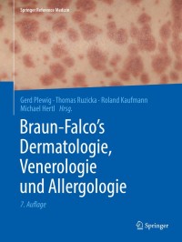 Imagen de portada: Braun-Falco’s Dermatologie, Venerologie und Allergologie 7th edition 9783662495438
