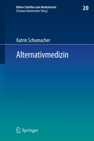 Cover image: Alternativmedizin 9783662496329