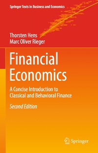 Cover image: Financial Economics 2nd edition 9783662496862