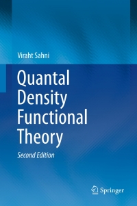 Imagen de portada: Quantal Density Functional Theory 2nd edition 9783662498408