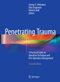 Cover image: Penetrating Trauma 2nd edition 9783662498576