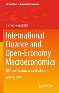 Cover image: International Finance and Open-Economy Macroeconomics 2nd edition 9783662498606